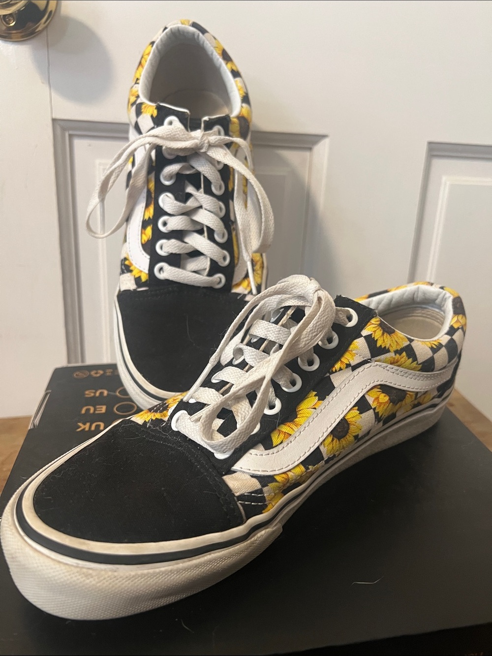 Custom Vans Women’s Low-Top  Canvas Sneakers